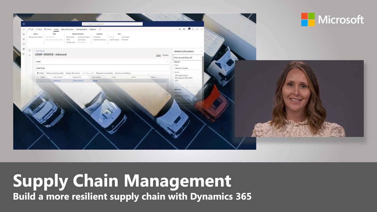 Supply Chain & Logistics Management in Dynamics 365