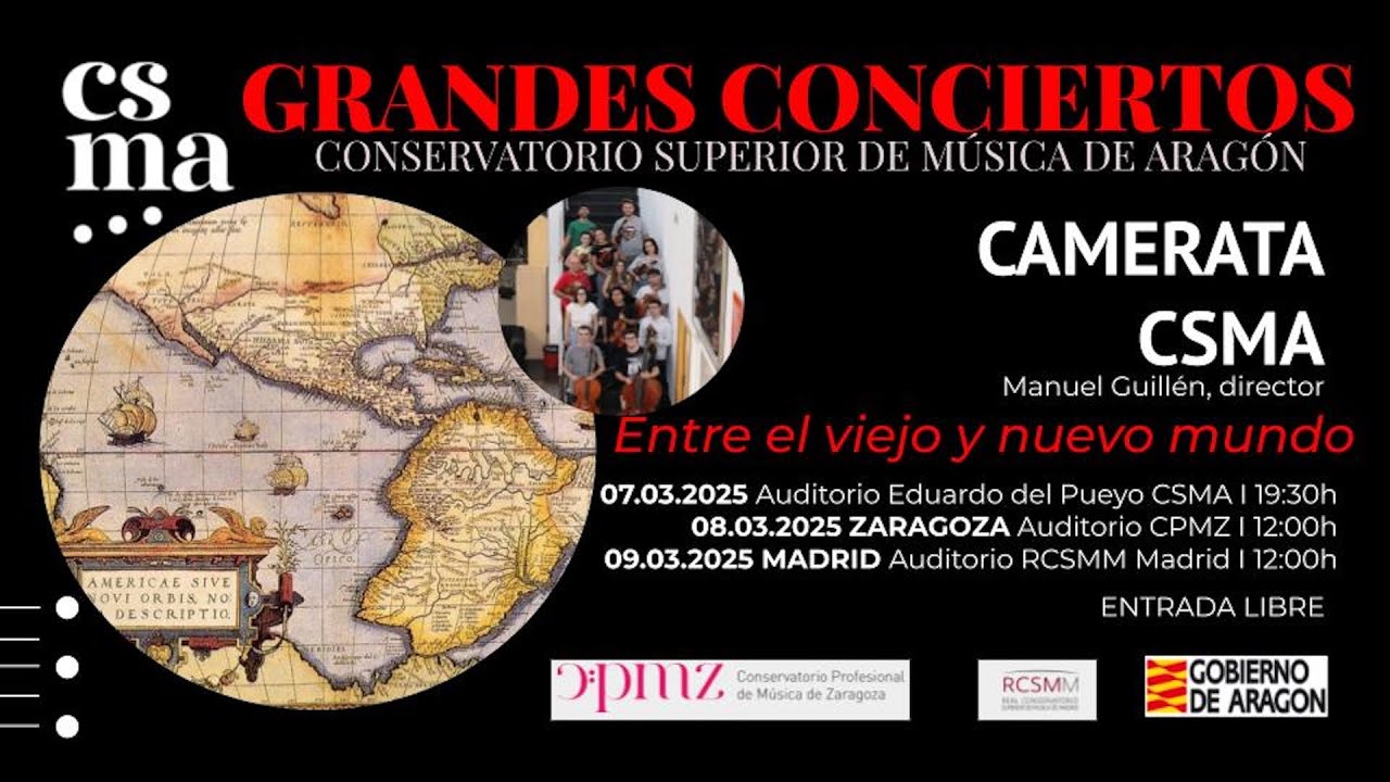 GRANDES CONCIERTOS DEL CSMA 2024/2025: CAMERATA CSMA