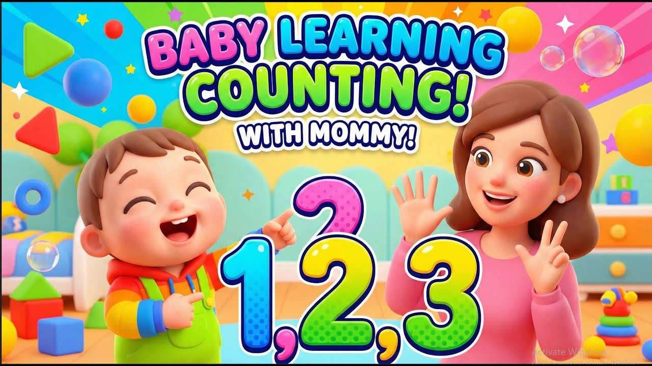 123 Numbers for Babies | Learn to Count with Mommy!