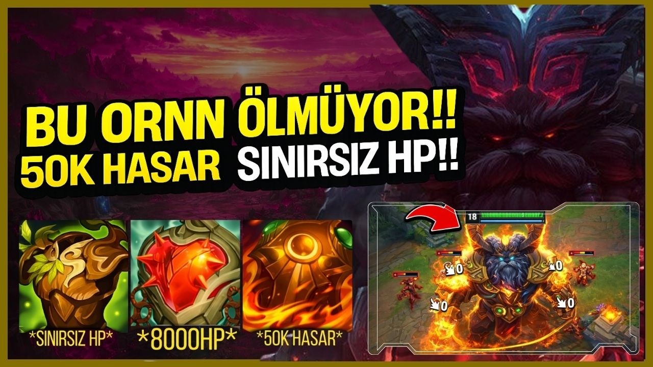 CHALLENGER ELO!! САМЫЙ СИЛЬНЫЙ ТАНК НА ВЕРХНЕЙ ЛИНИИ!! ТАЩИТ КОМАНДУ В ОДИНОЧКУ | LoL Wild Rift