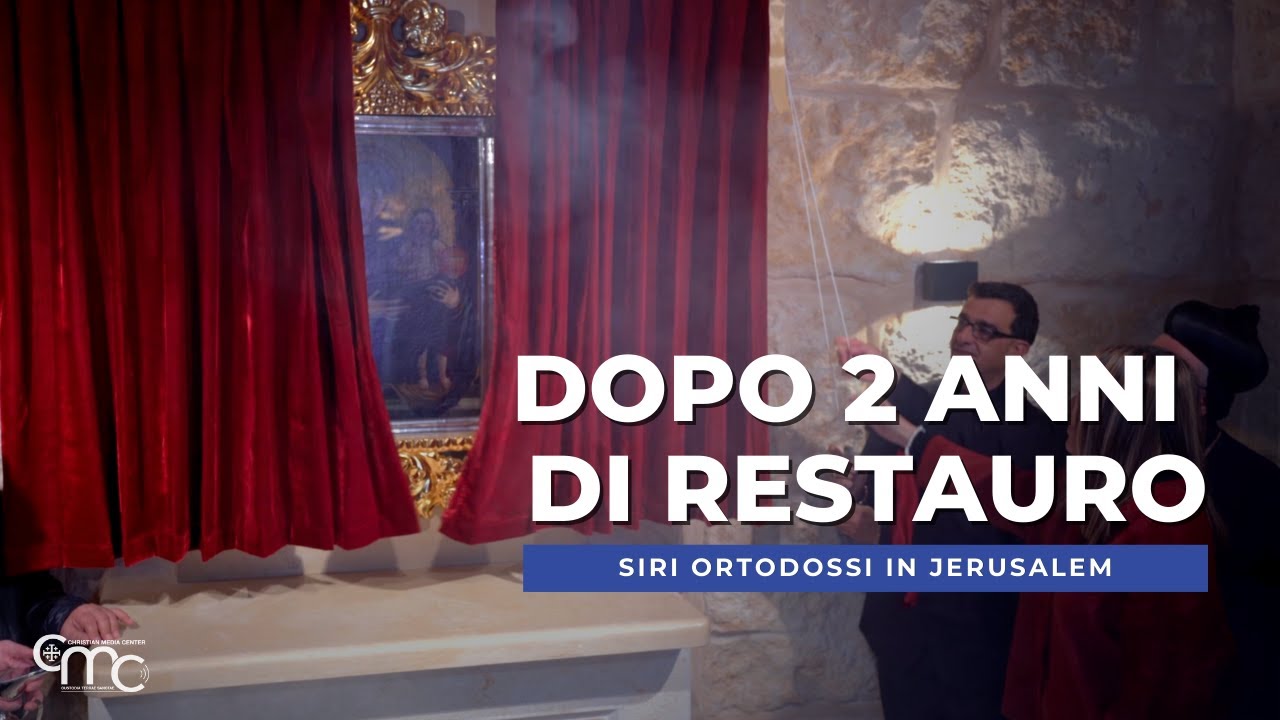 SVELATO IL TESORO dei Siri Ortodossi. L'Icona di San Luca torna a splendere
