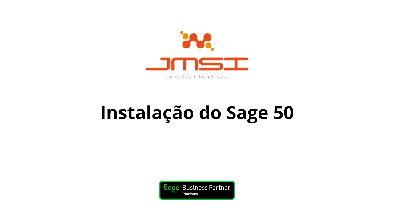 Instalação do Sage 50