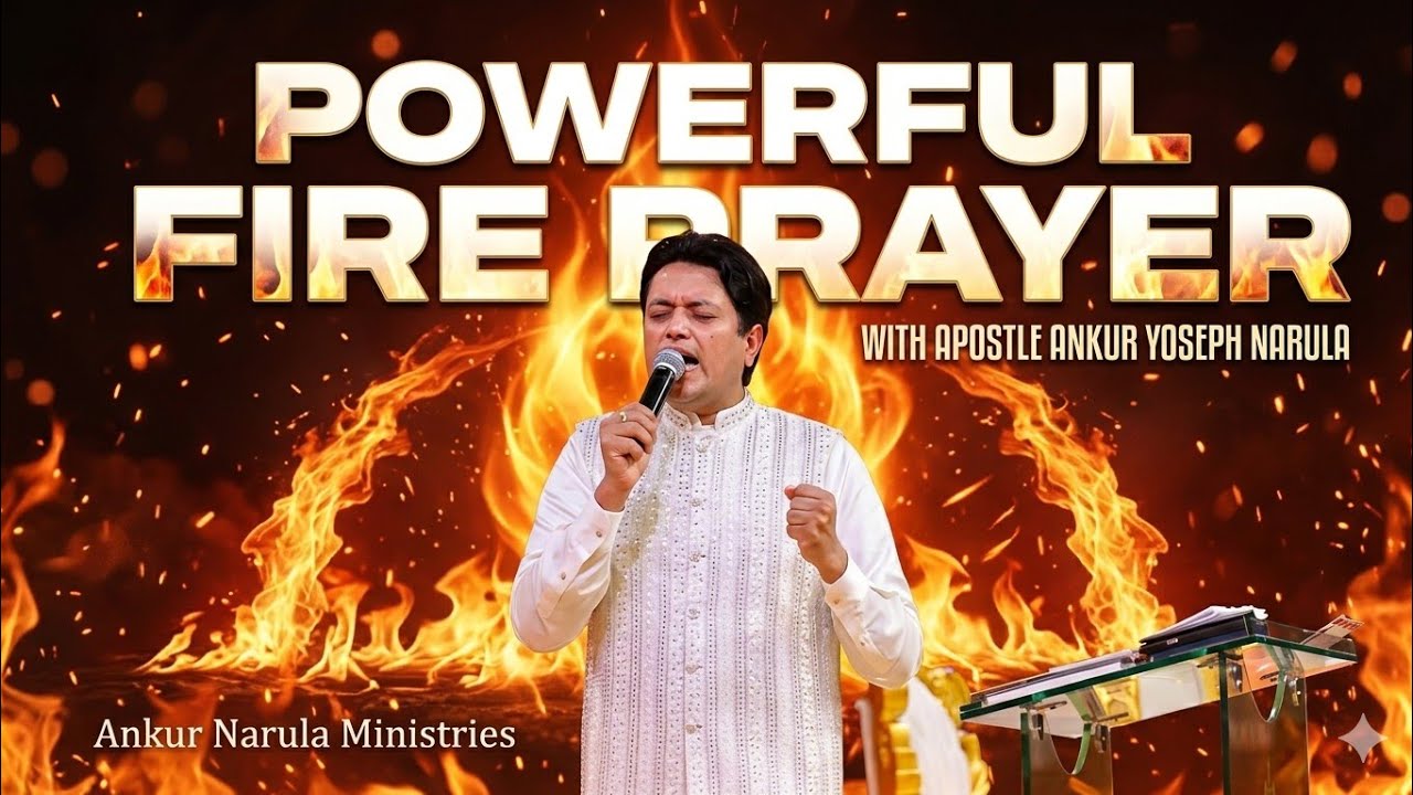 POWERFUL FIRE PRAYER 🔥 @AnkurNarulaMinistries #live #fireprayer 