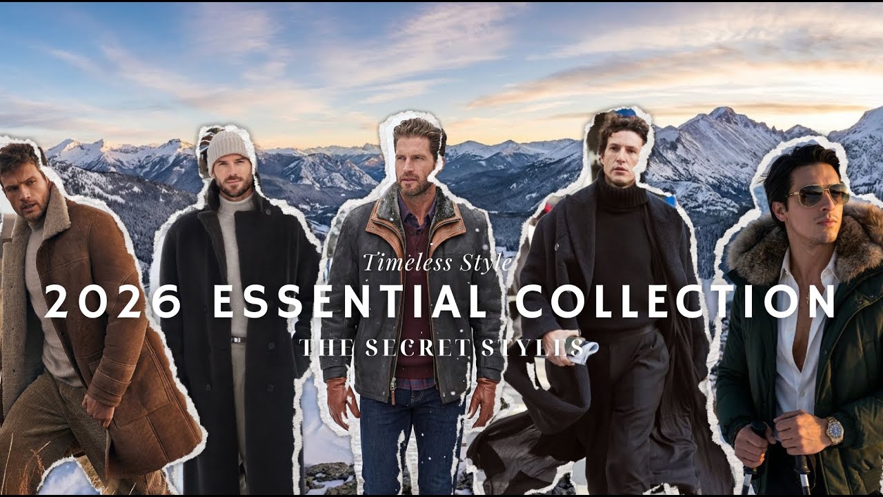 Top Winter Outfits Every Man Needs 🔥✨ 2026 Essential Collection