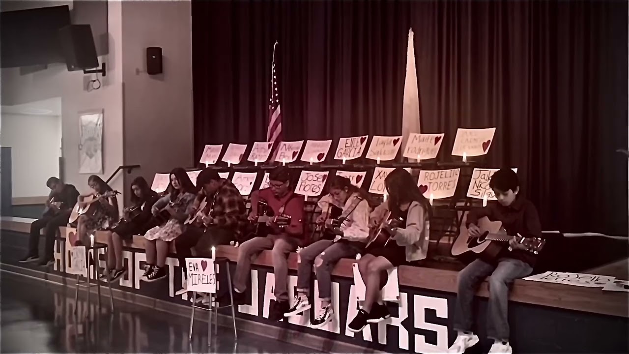 Tribute to the students and teachers from Robb Elementary School in Uvalde Texas