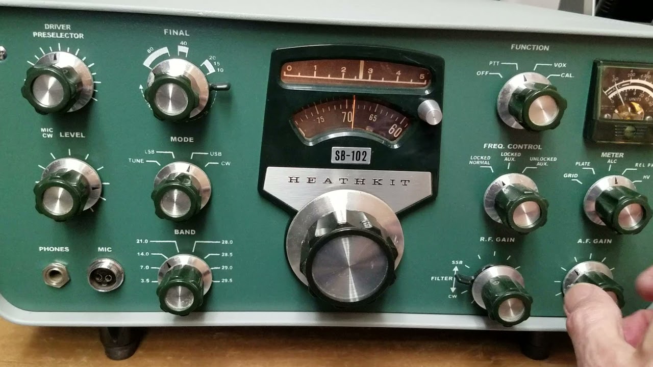 Heathkit SB-102 Demo