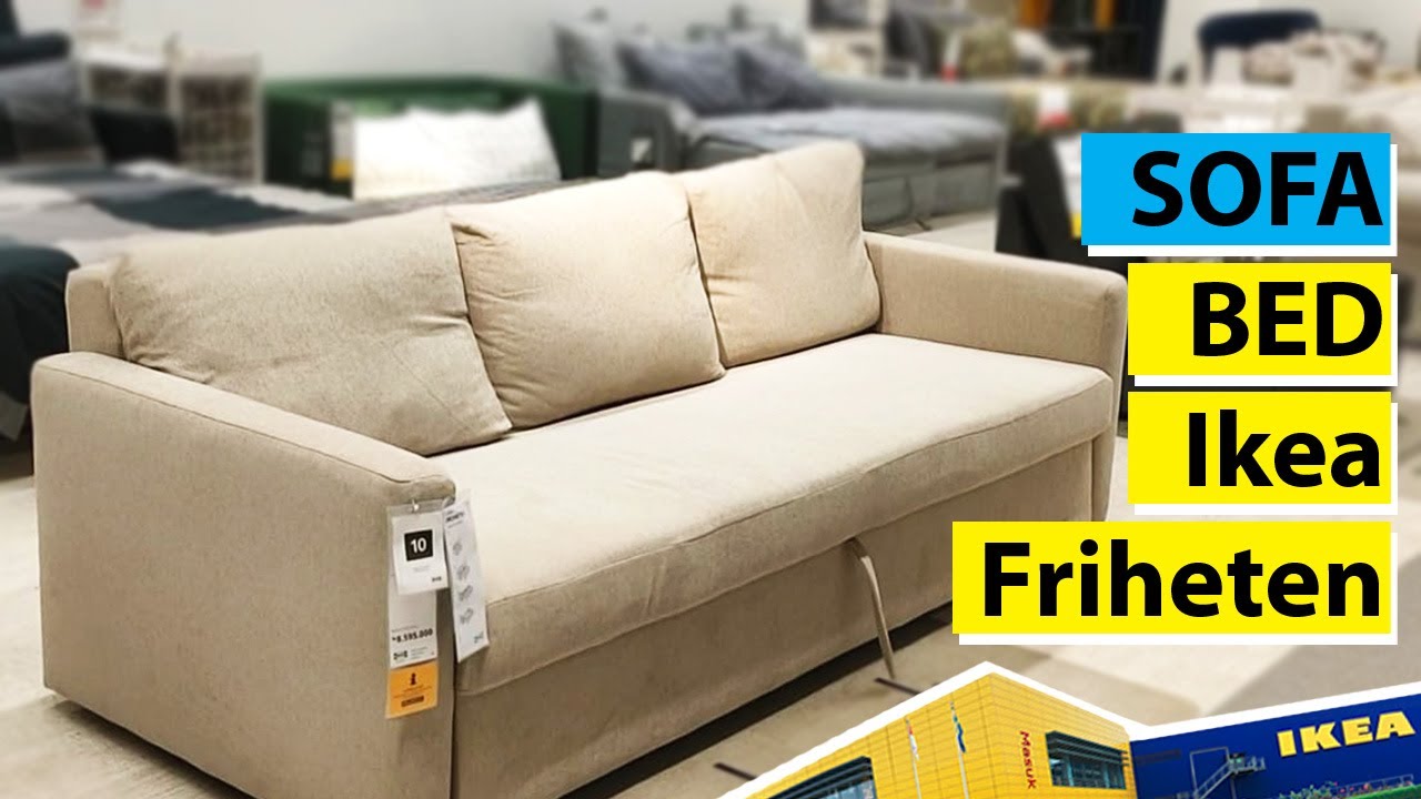 Ikea Friheten 3 seat sofa bed, Beige color version