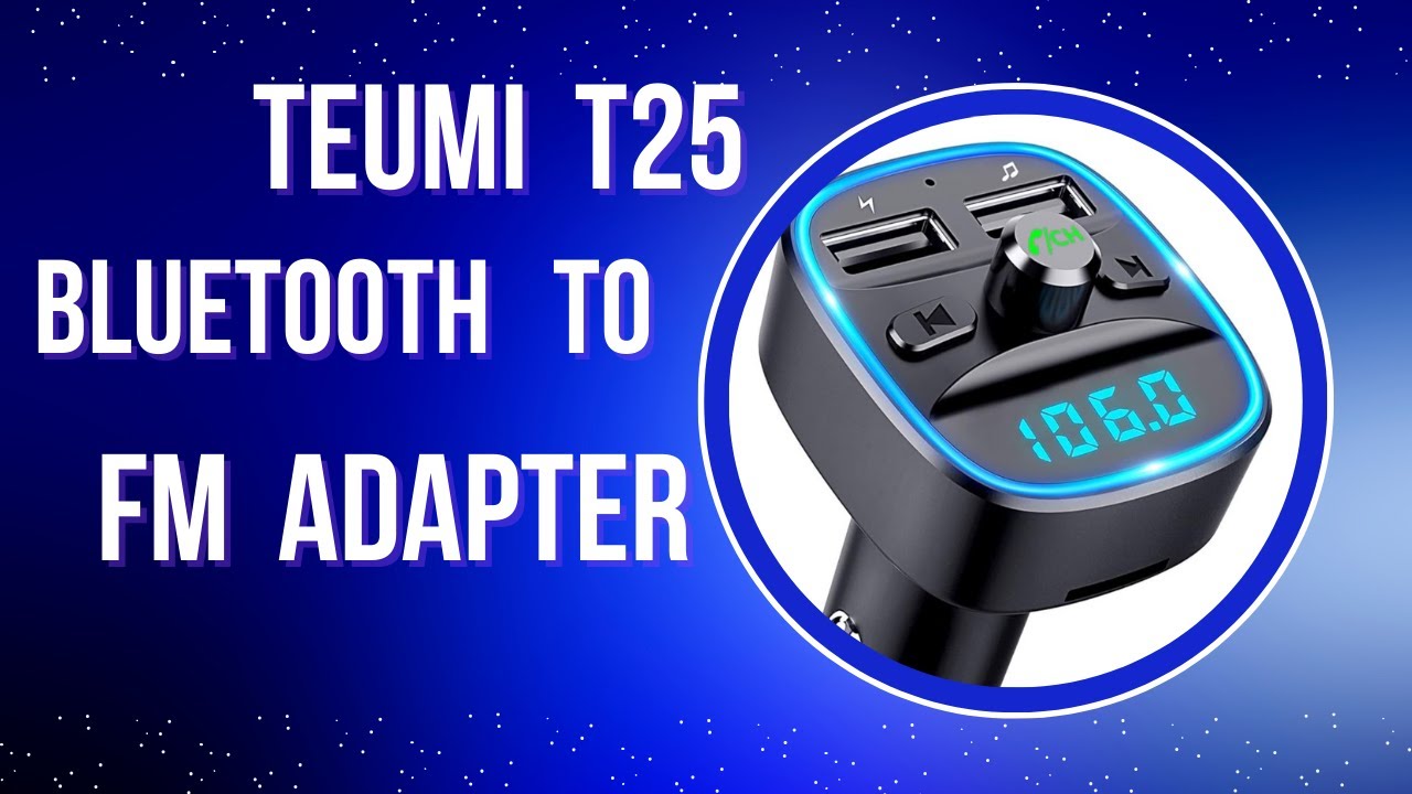 Bluetooth Car FM Adapter  Teumi T25