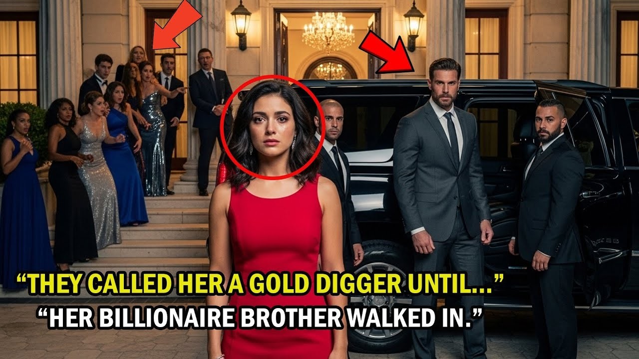 The Groom’s Family Mocked Her at the Wedding — Until Her Billionaire Brother Stood Up