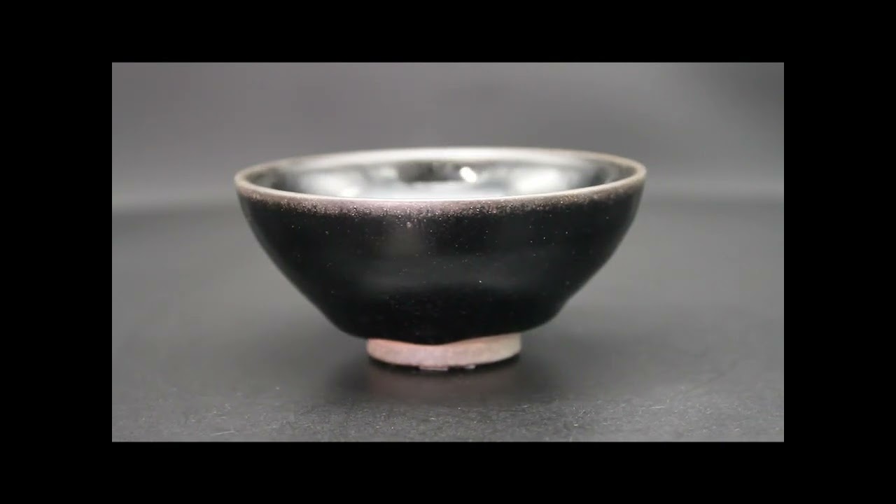 １２世紀　宋　建窯　烏盞天目盃　12th century Song dynasty Jian yao 