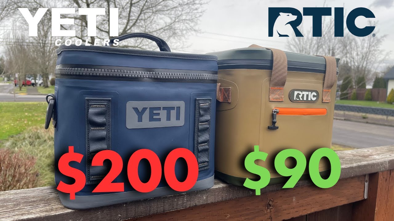 YETI против RTIC Soft Cooler | Какой лучше подойдет именно ВАМ? (ТЕСТ ЛЬДА)