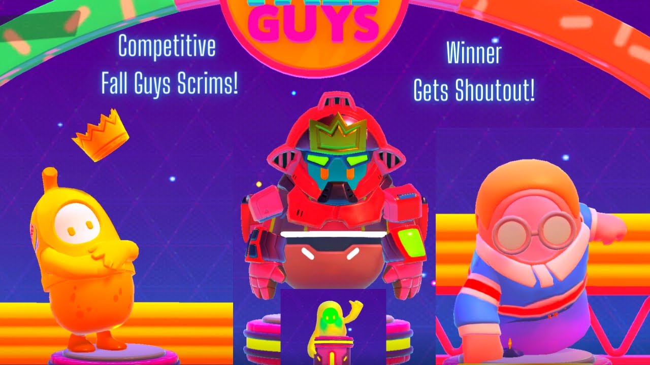 I Hosted a Competitive Fall Guys SCRIM and THESE Were the Winners!