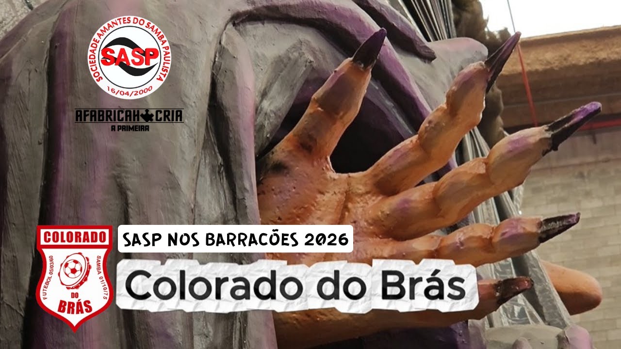 SASP nos Barracões 2026 - Colorado do Brás