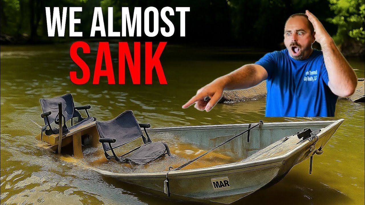 Jet Jon Boat Goes Way Too Fast… Then Starts Sinking!