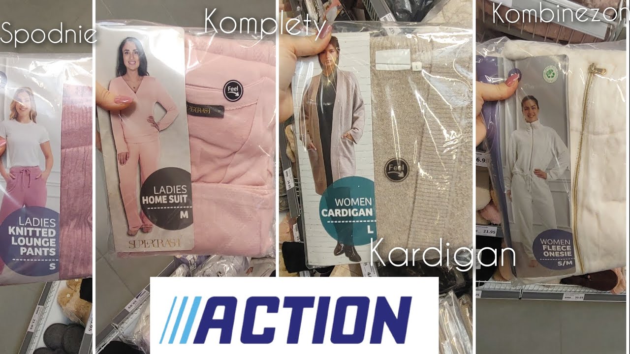 Action❗TANIE UBRANIA DAMSKIE KARDIGANY KOMBINEZON FUTRO SPODNIE SWETER PEREŁKI BAMBOSZE 