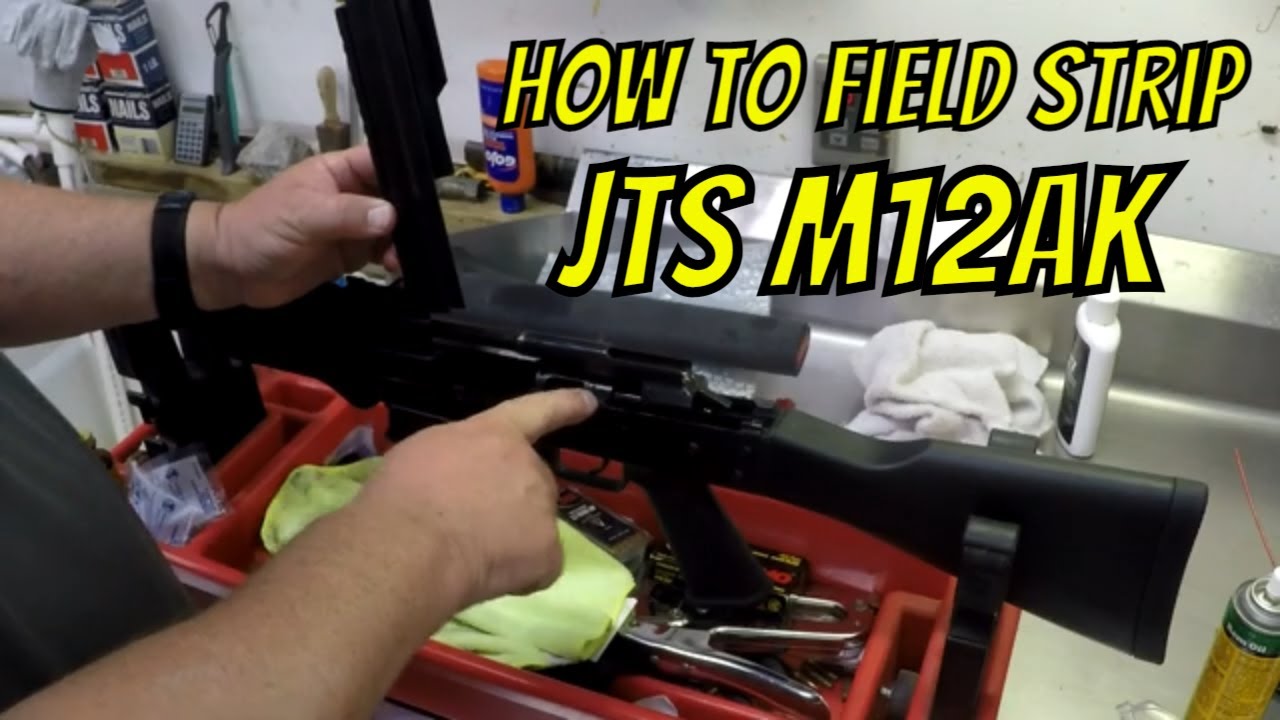 JTS M12AK Take Down (Field Stripping, Cleaning and Proper Lubrication!)