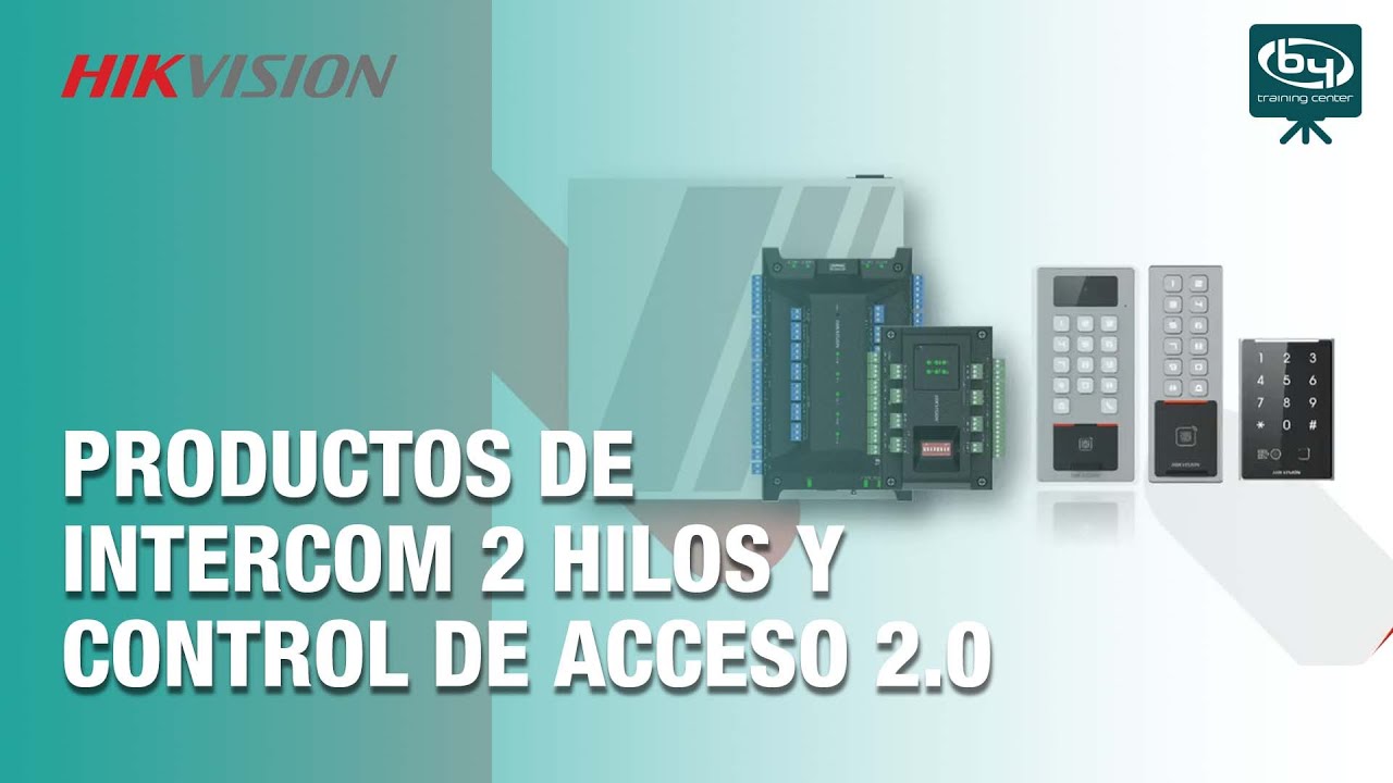 Presentación de los productos de Intercom 2 hilos y control de acceso 2.0 - HIKVISION | By Demes