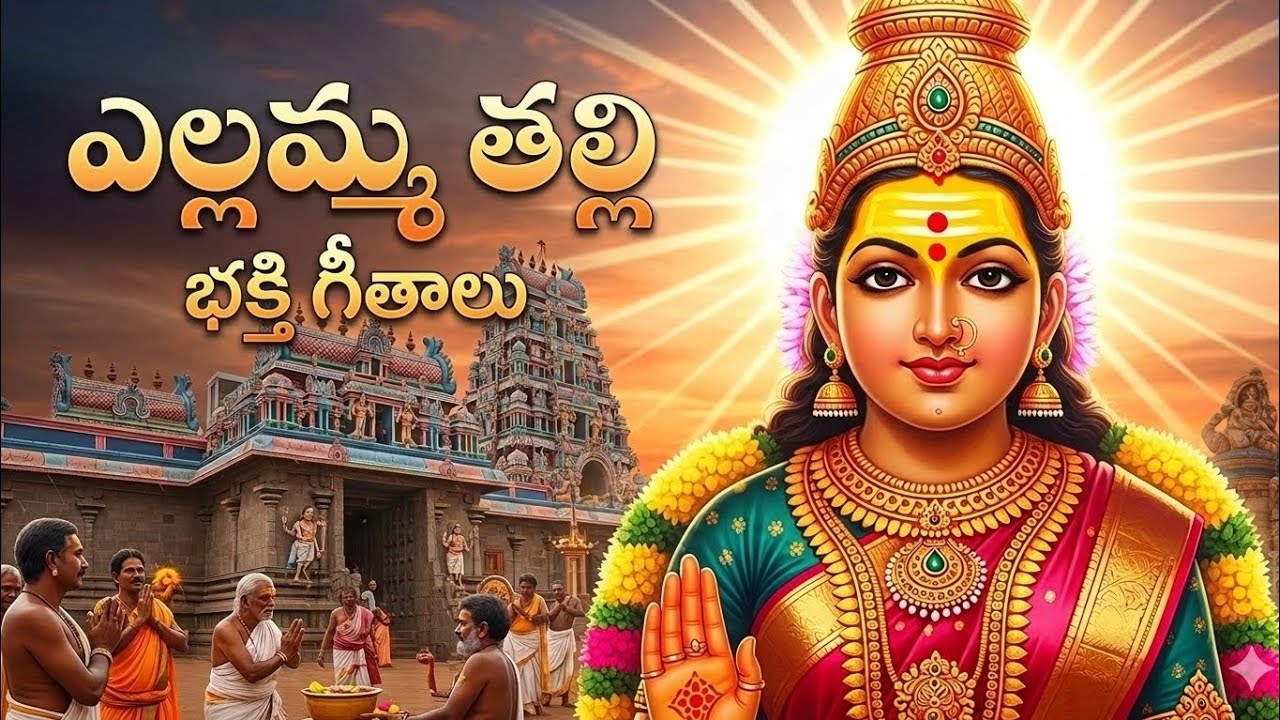 ఎల్లమ్మ తల్లి సాంగ్/AI generated song/devotional/ Telugu video song 