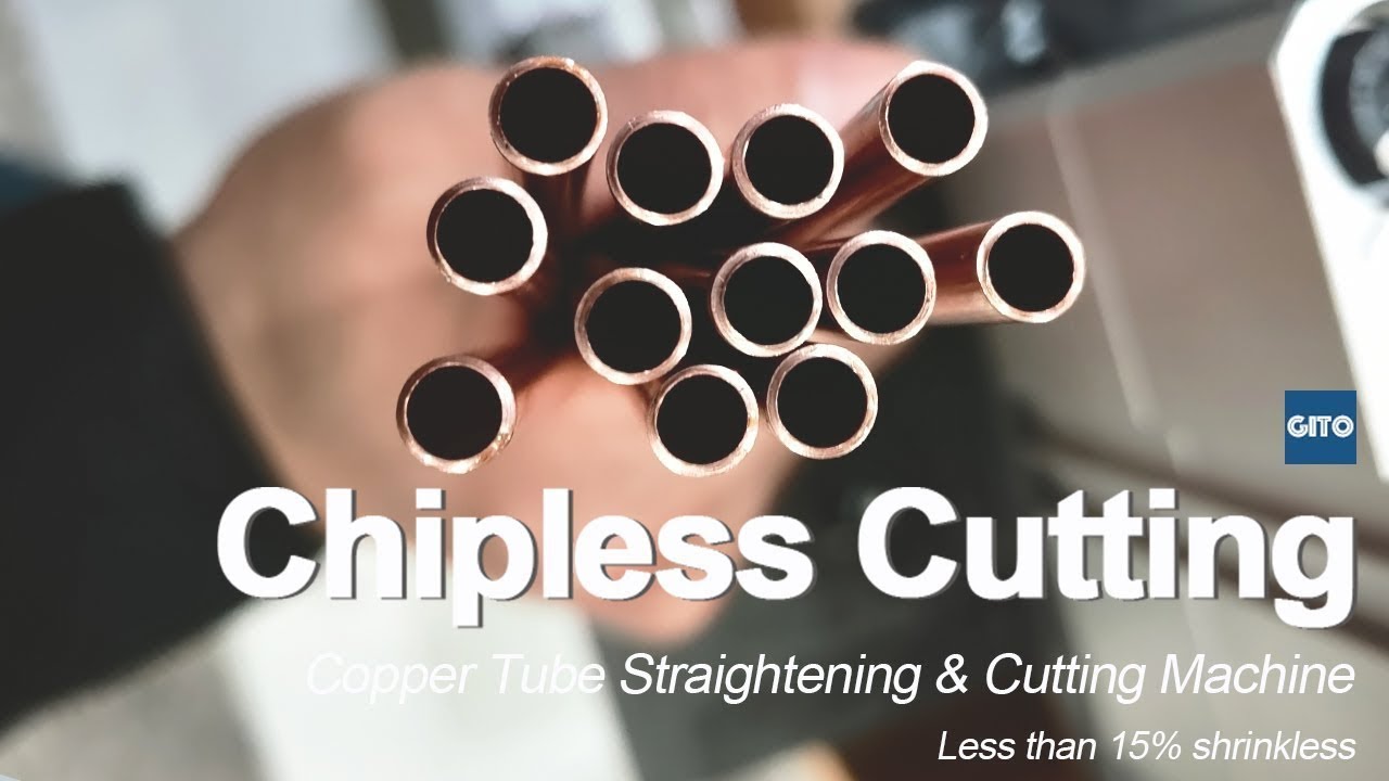 Automatic Copper Tube Straightening and Chipless Cutting Machine