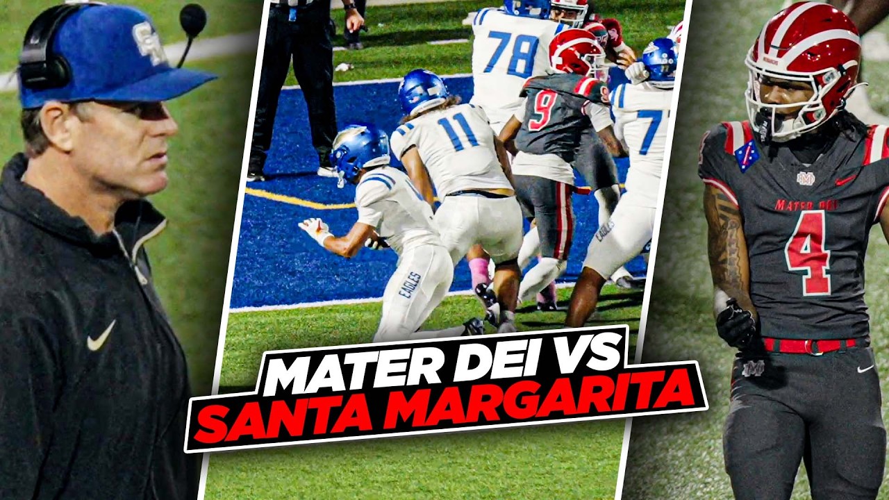 Mater Dei STUNNED by Santa Margarita! | Carson Palmer Leads Huge Upset