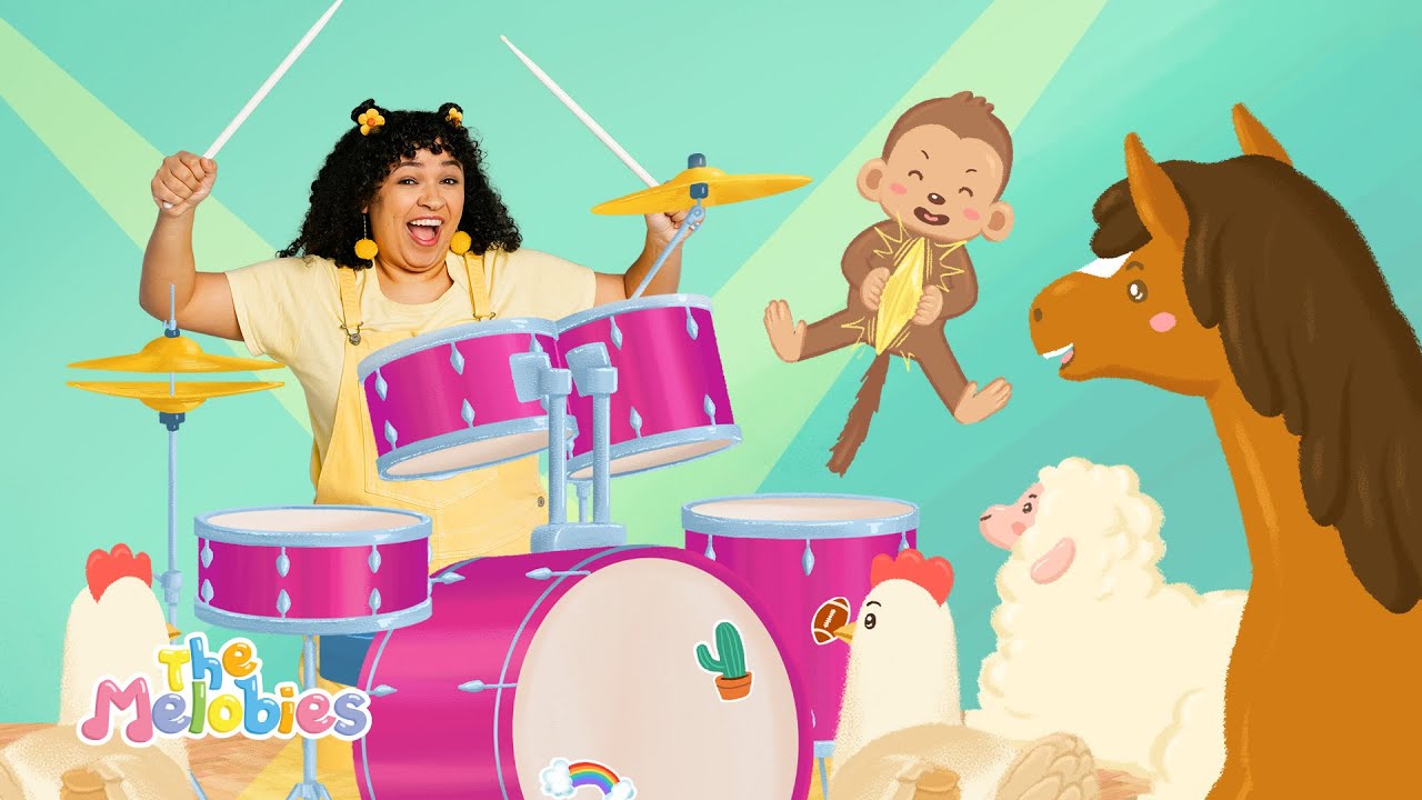 Get Your Kids Bodies Moving | Kids Movement Song Collection  | Melobies