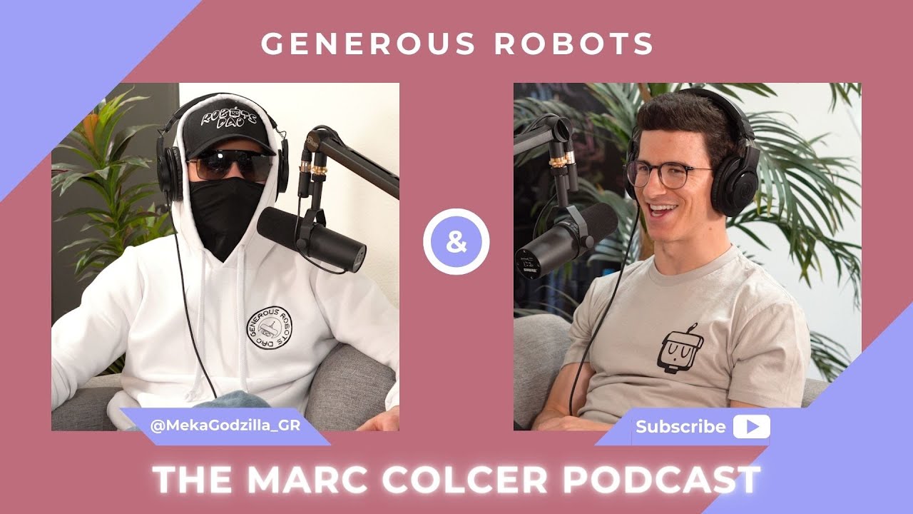 NFT Founder Series: 'Generous Robots' w/ MekaGodzilla_GR
