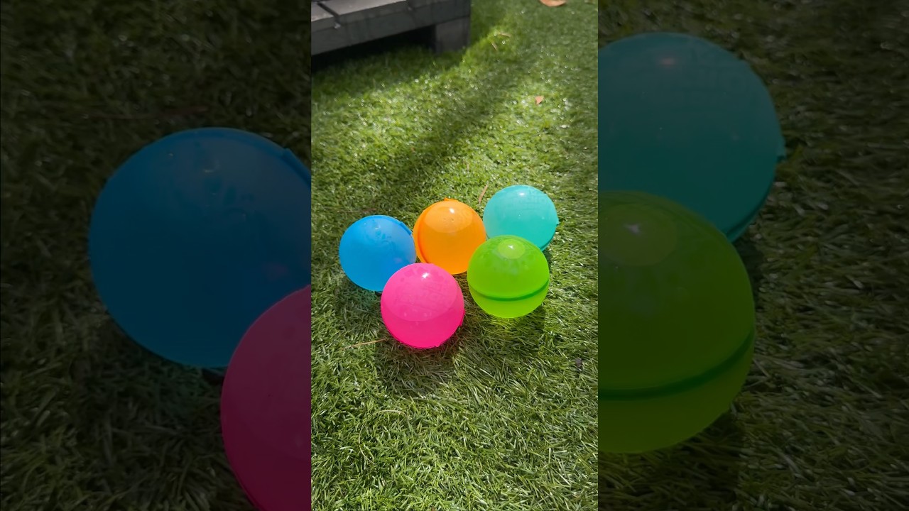 These Reusable Waterballoons are a game changer! 🔄 #BOB #BunchOBalloons