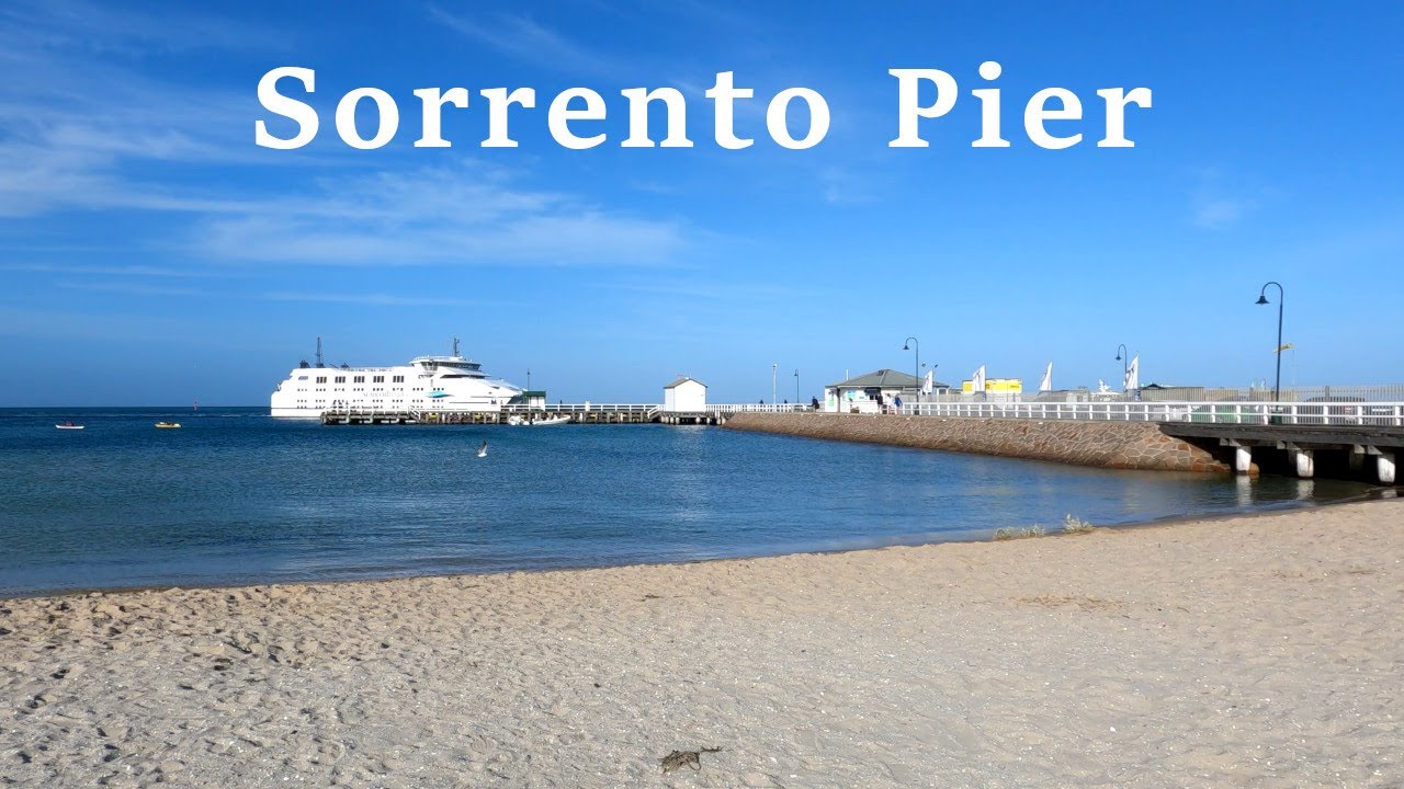 Walking around Sorrento Pier, Victoria, Australia [5K]
