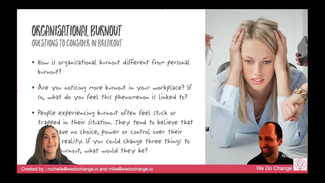 Rochelle Roos & Mike Freislich: How Flight Levels can help reduce Organisational Burnout