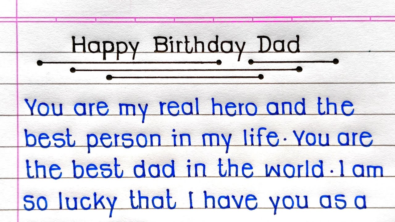 Happy Birthday Wishes For Dad ❤️ | Birthday Wishes For Dad | Happy Birthday Wishes |