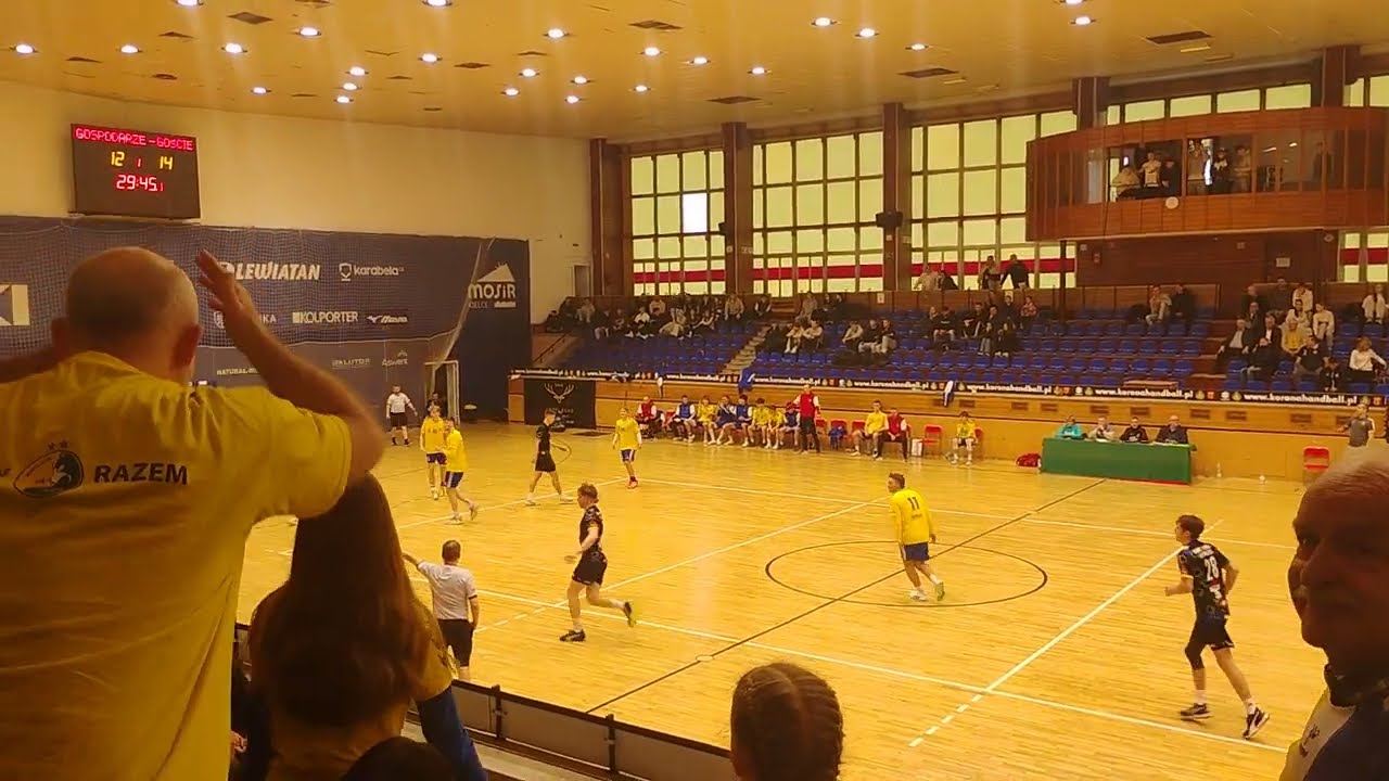 Iskra Kielce - UMKS Trójka Ostrołęka Koncowka Pierwszej Polowy Ending 1st Half 