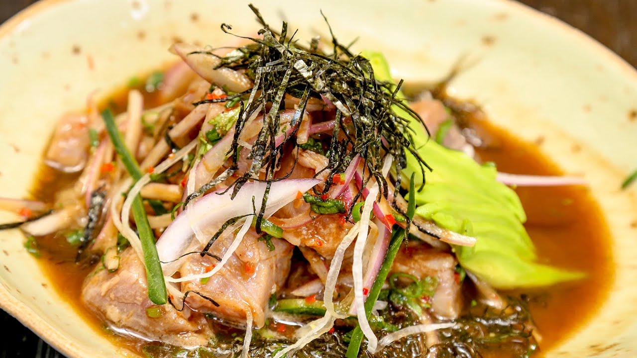 Aprende a preparar cebiche nikkei de bonito
