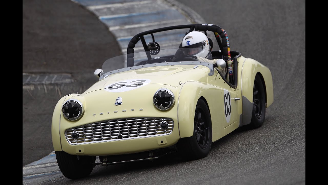 Triumph TR3 2019 Rolex Monterey Motorsports Reunion Laguna Seca Raceway