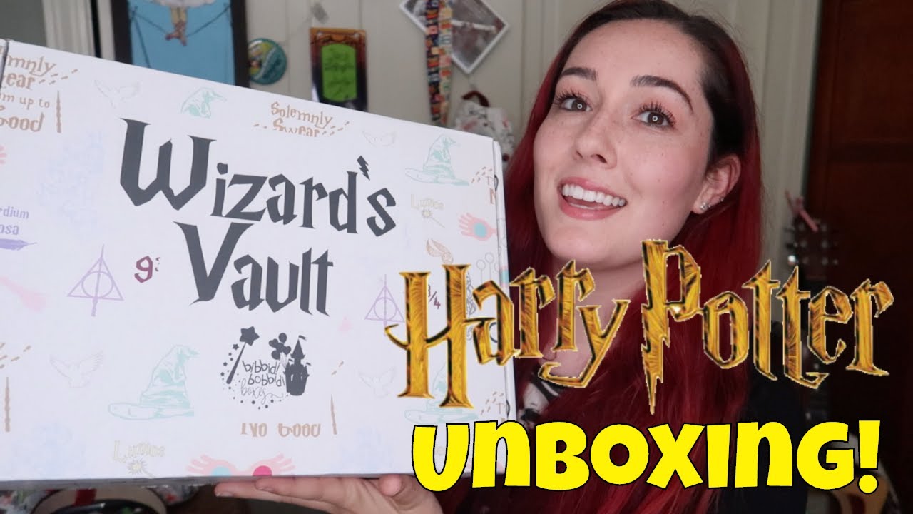UNBOXING - Bibbidi Bobbidi Boxes | HARRY POTTER SUBSCRIPTION BOX (Wizard's Vault)