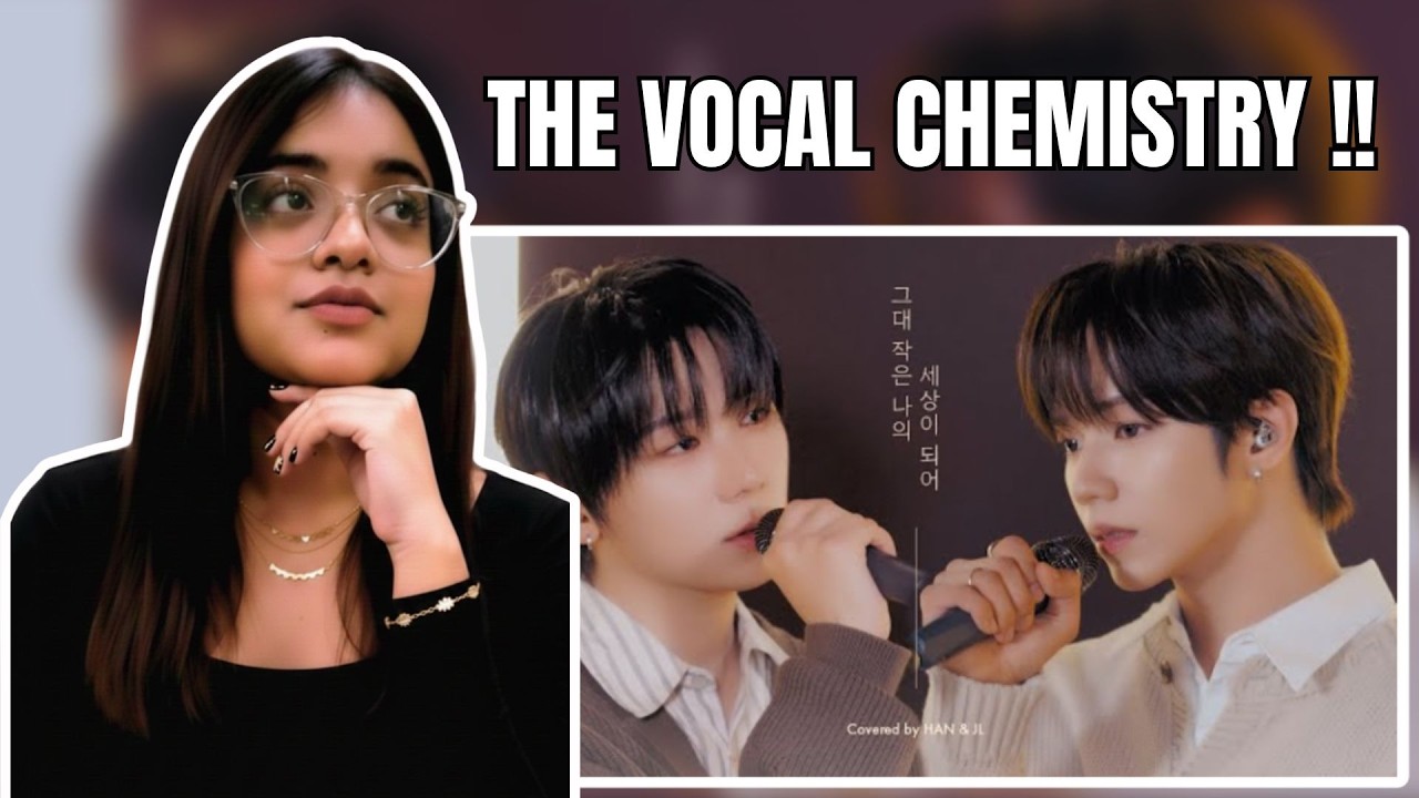 REACTING TO '카더가든 (Car, the garden) - 그대 작은 나의 세상이 되어' Covered by AHOF HAN & JL | EXCUSE ME VOCALS😭🔥