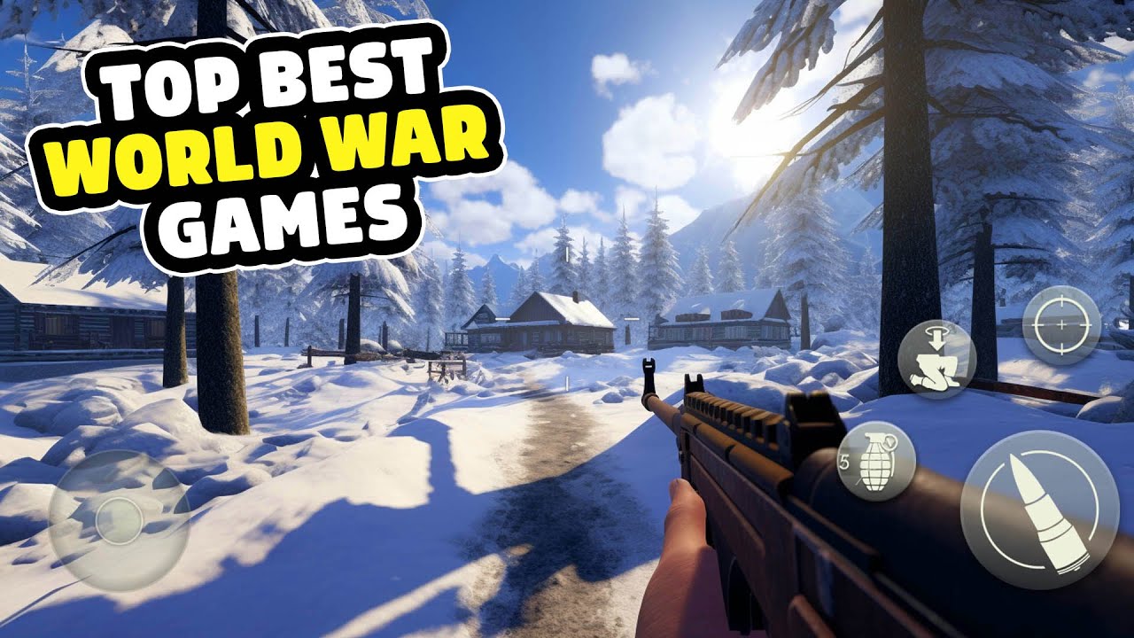 Top 7 Best World War Games for Android & iOS 2024 | Grafik HD