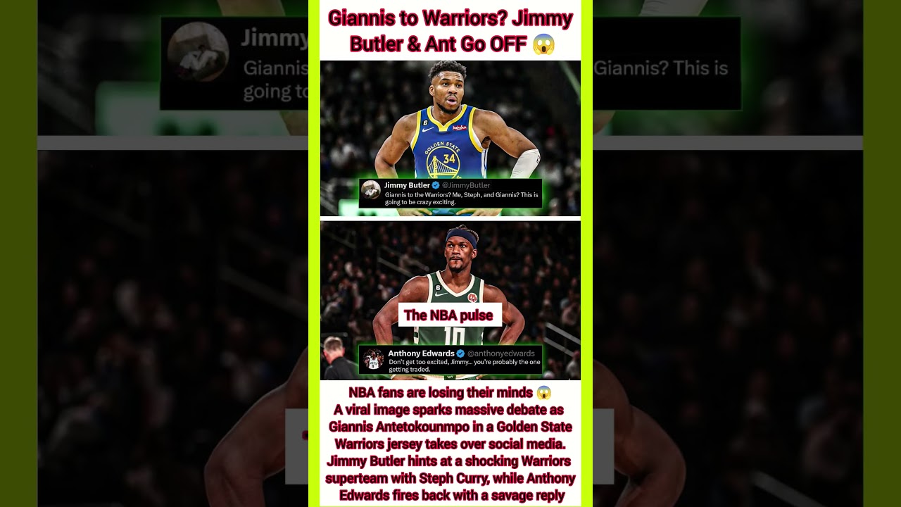 Giannis to Warriors? Jimmy Butler & Ant Go OFF 😱
