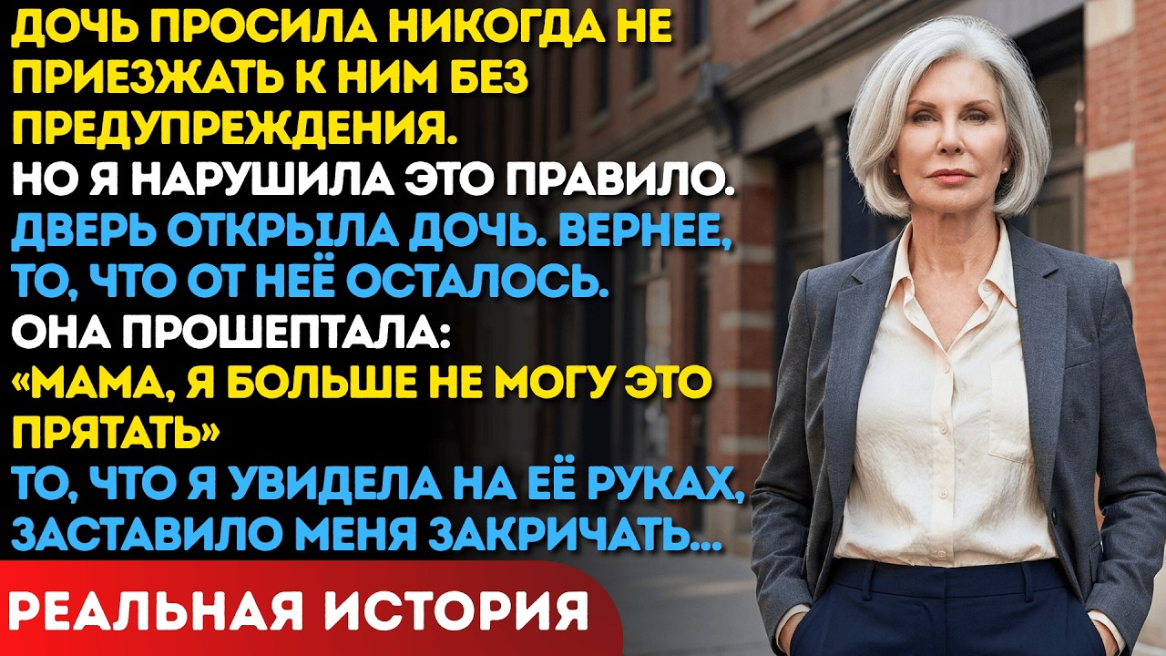 Дочь сняла кофту при мне впервые за 2 года. Я закричала