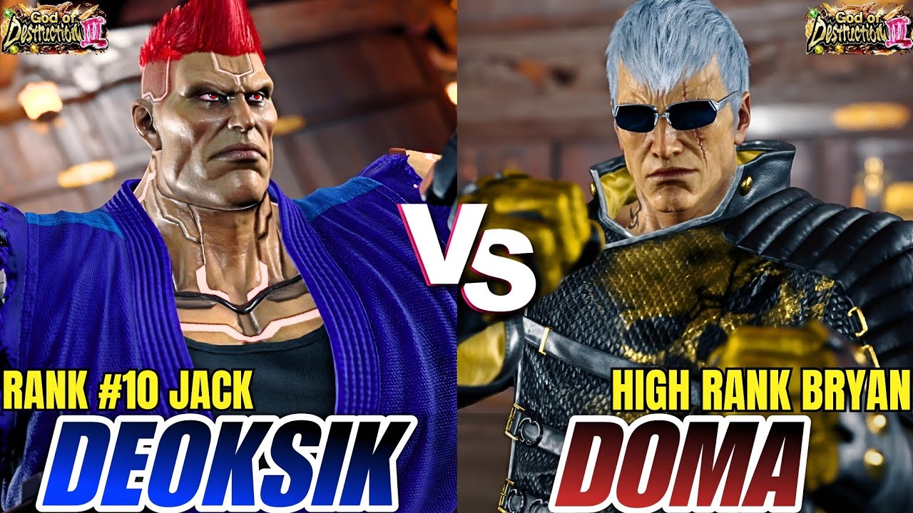 Tekken 8 - Deoksik (Jack-8) vs Doma (Bryan) | High Level Matches