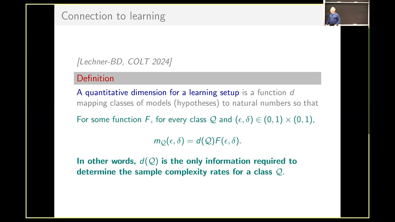 Tutorial II: Infinite combinatorics and applications to ML theory