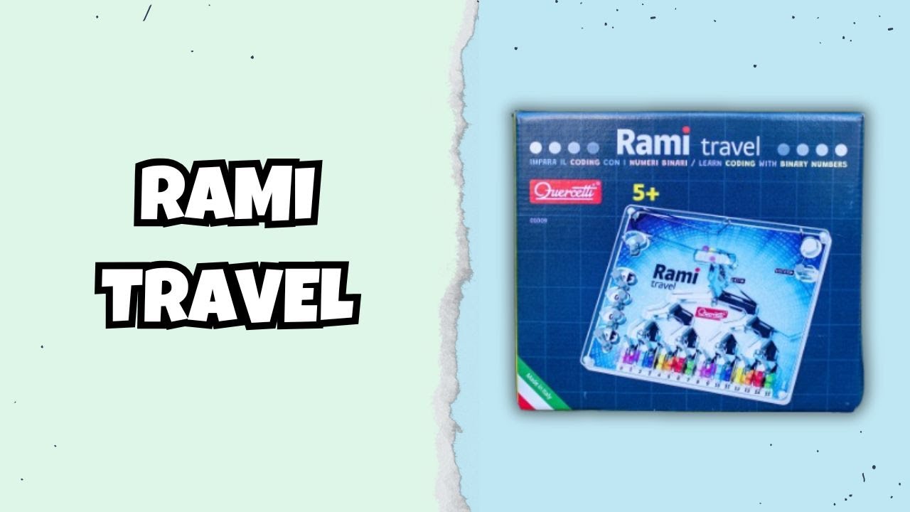 RAMI CODE TRAVEL - Recenzja zabawki od Quercetti