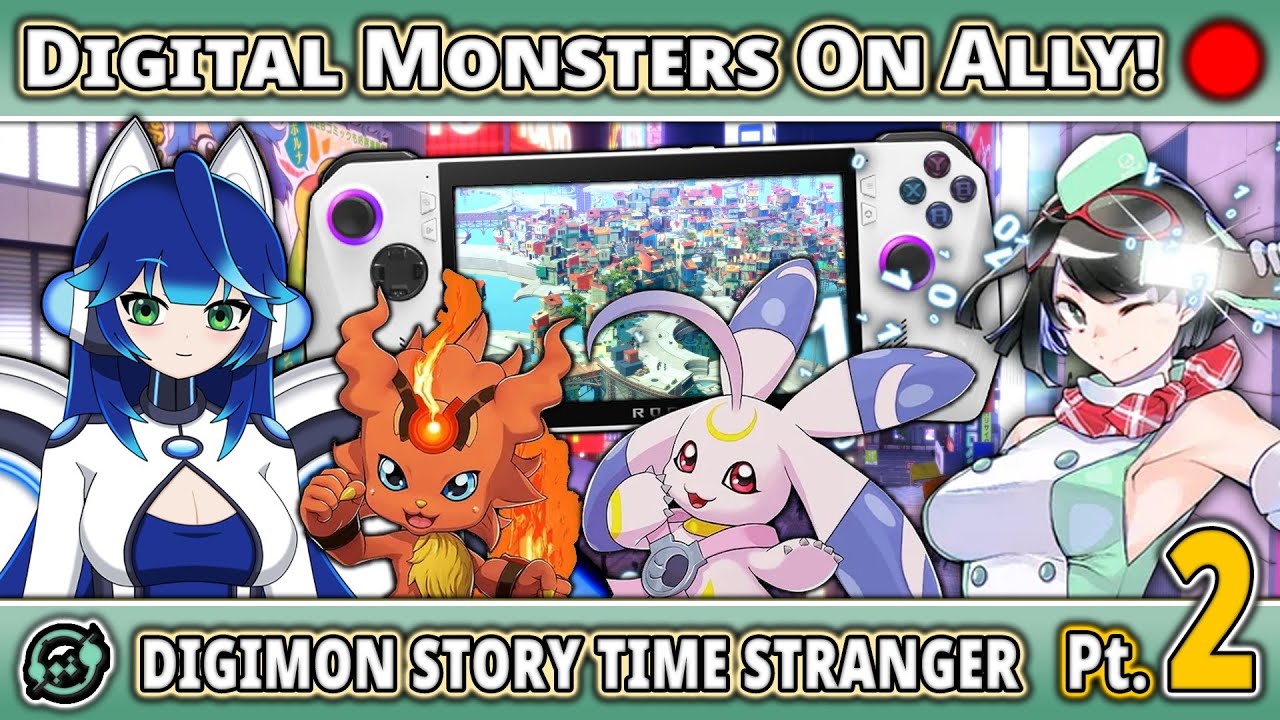 Digimon Story Time Stranger VS ROG ALLY Z1X Benchmark Stream! - PART 2