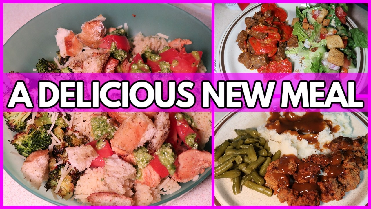 TRYING A NEW RECIPE | What’s for Dinner #417 |  1-Week of Dinner Ideas
