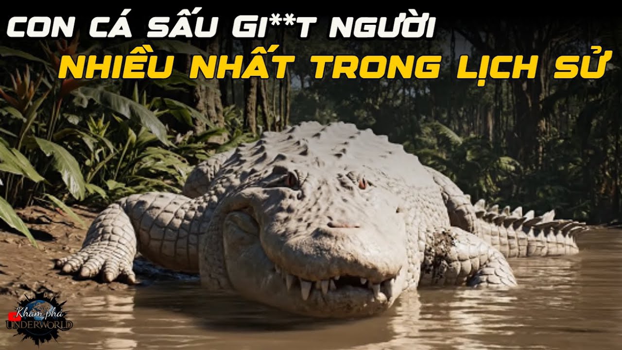 Thảm họa Cá Sấu: Quái vật ăn thịt người khét tiếng nhất ở Malaysia