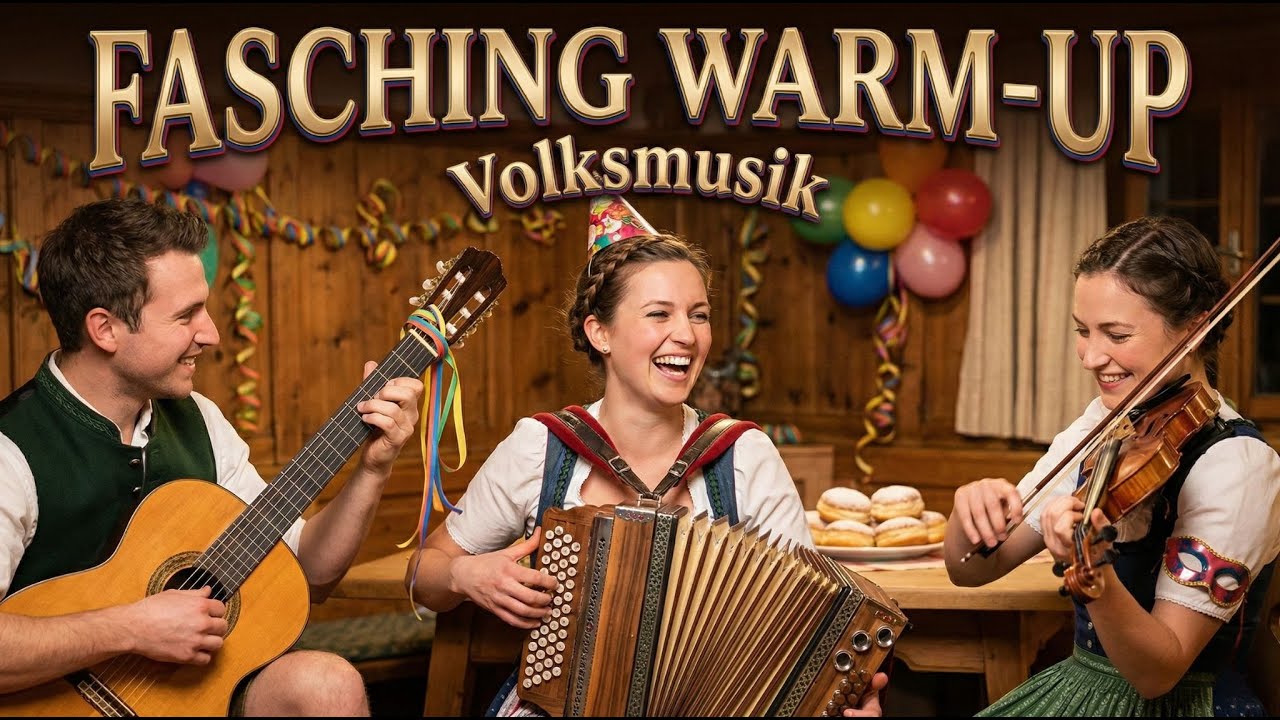 🎭 Fasching Warm-Up Volksmusik – Light Alpine Folk Before Carnival