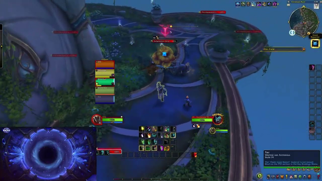 WOW Midnight Beta Druide Heal First Instants