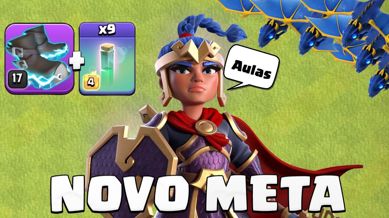 IMPAR&Aacute;VEL ESSA NOVA ESTRAT&Eacute;GIA COM A BOTA EL&Eacute;TRICA NO CLASH OF CLANS!