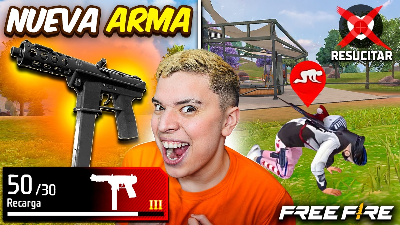 YA NO PODRAS REVIVIR EN FREE FIRE 😱 NUEVA ARMA TEC-GUN2 🔥 REGRESO DE PEAK * TODA LA ACTUALIZACION *