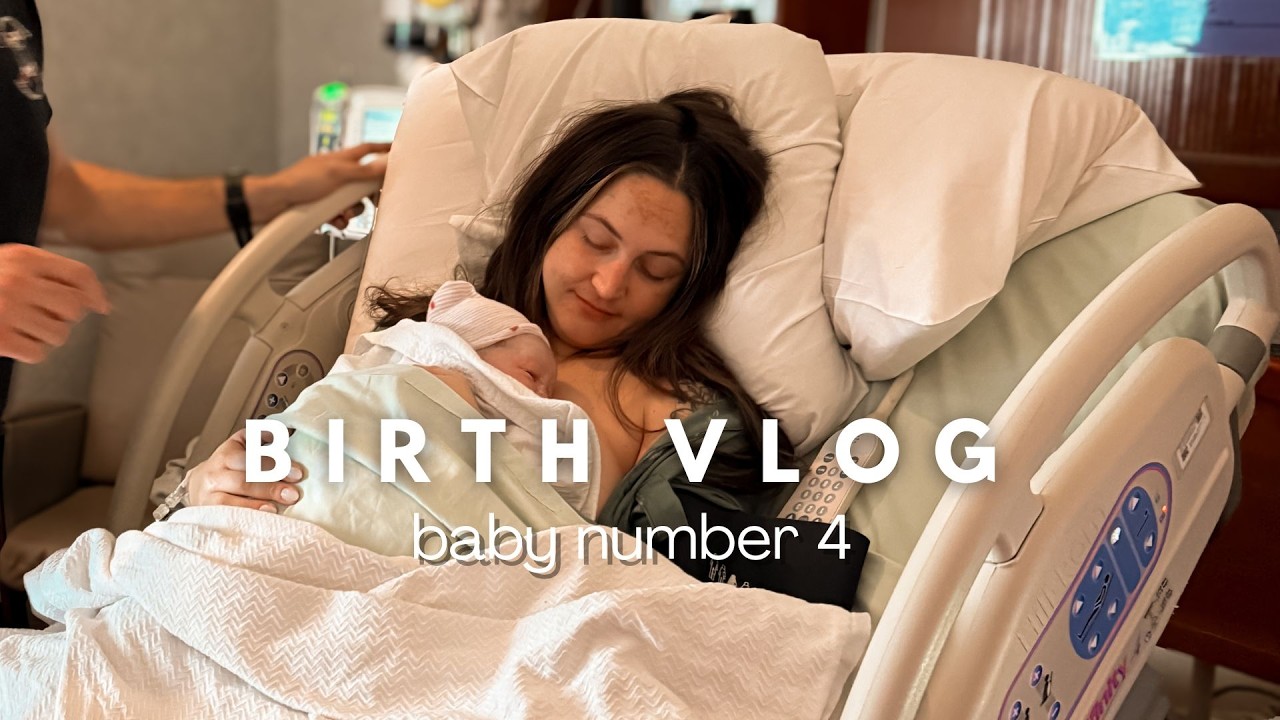BIRTH VLOG | 40 weeks + 3 days | Labor and Delivery | Positive Birth Experience