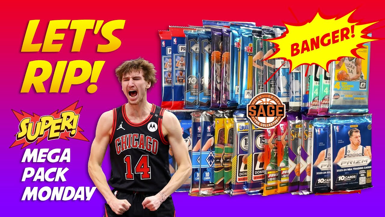Super Mega Pack Monday! 🔥 30 Basketball Mega Box Packs!